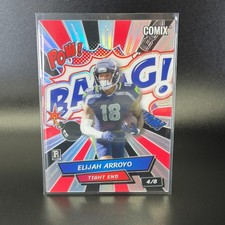 2025 Wild Card Comix Elijha Arroyo Rainbow 4/8 Seattle Seahawks RC