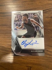 Elyjah Goss 2021 Prizm Draft Picks Rookie Auto DP-EGO IUPUI RC