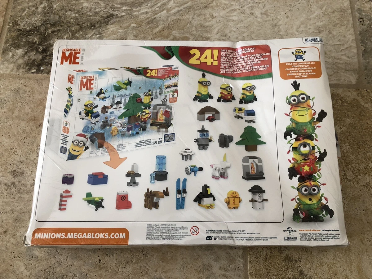 Mega Bloks DESPICABLE ME MINION MADE Advent Calendar 2015