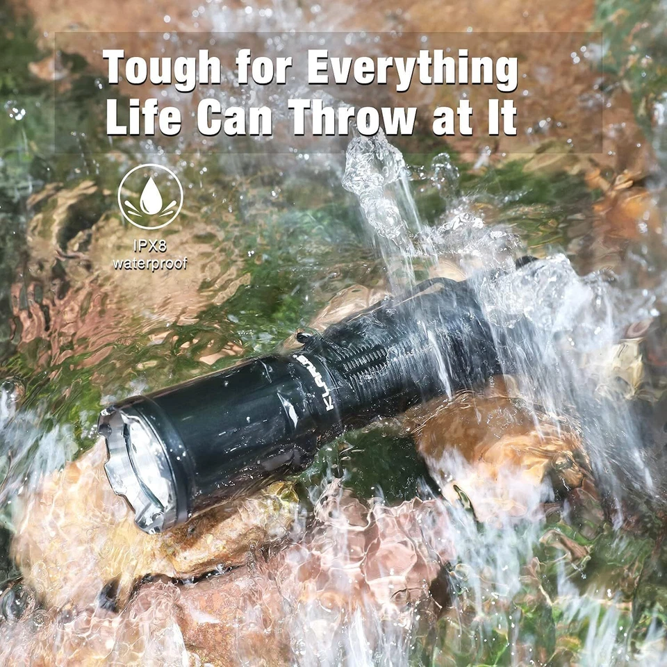 KLARUS XT11GT Pro 3300 Lumens Ultra Bright LED Rechargeable Tactical Flashlight - Image 4 of 4