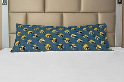 Owl Body Pillow Case Cover with Zipper Birds on Branches Full Moon