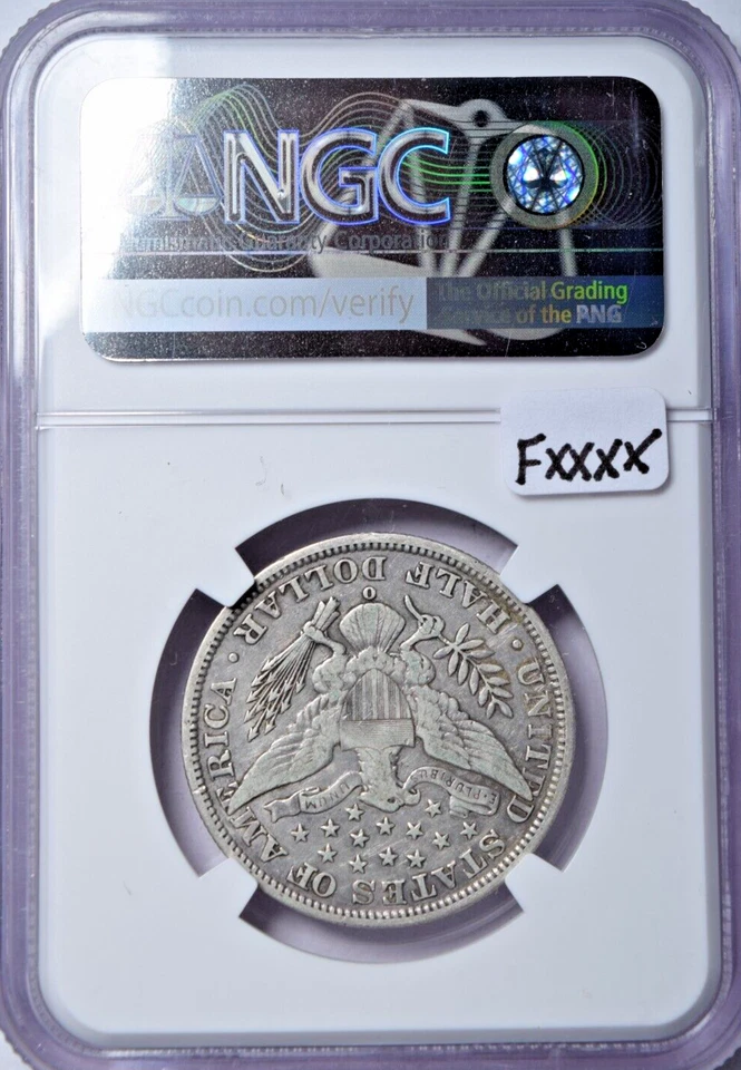 1899-O BARBER HALF DOLLAR - NGC VF25 ~ NICE PROBLEM FREE! - Image 2 of 4