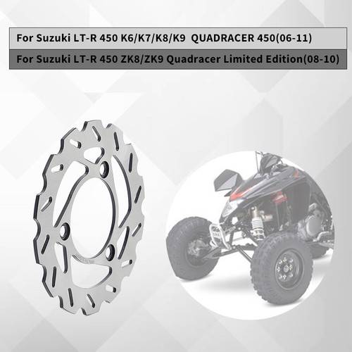 Rear Brake Disc Rotor For Suzuki Quadracer 450 LTR450 2006 2007 2008 2009 10 11 - Picture 4 of 13