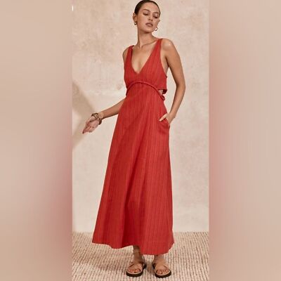 midi tan dress Parker Two-Tone Midi Dress – JO+CO