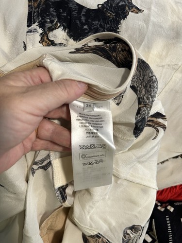 Rare - Stella McCartney 2016 Silk Dog Dress. Size 36. Size 8-10 - Picture 7 of 7