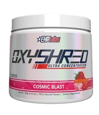 EHPlabs Oxyshred Thermogenic Fat Burner Cosmic Blast 33 Servings 5.82oz EXP 2027
