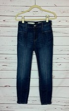 Pilcro And the Letterpress Anthropologie Wome's 27 High Rise Denim Legging Jeans