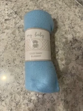 My Baby Receiving Blanket NWT cozy baby blanket blue in color
