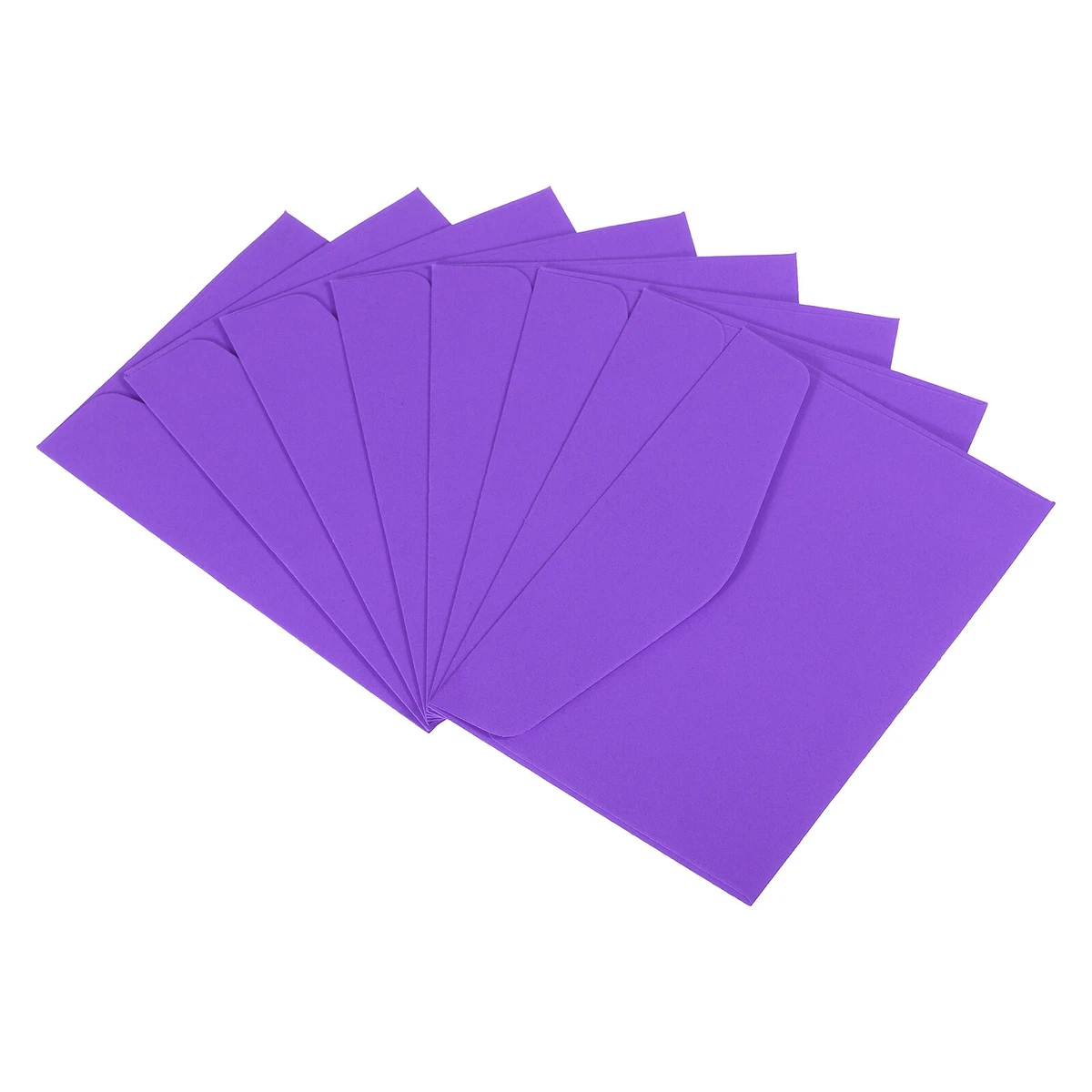 24pcs Mini Envelopes, Mini Gift Card Envelope for Small Note Cards, Purple