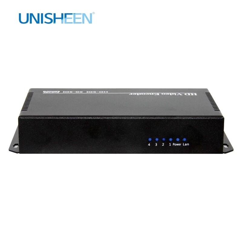  Codificatore video 4K H.265 H.264 4 ingressi SDI a IP/LAN SRT trasmissione live stream  - Immagine 3 di 4