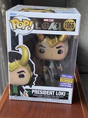 Funko Pop! Marvel Studios PRESIDENT LOKI #1066 Winter Con Funko Pop! Marvel Studios PRESIDENT LOKI #1066 Winter Con