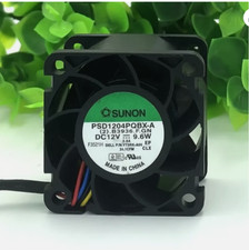 one for SUNON PSD1204PQBX-A fan 40 40 28mm 4pin 4cm 9.6W 12V