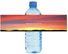 100 Morning Wedding Water Bottle Labels Engagement Bridal Shower Anniversary