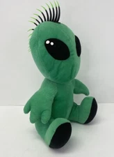 A&A Global Industries Green Mohawk Punk Alien Stuffed Plush 13”