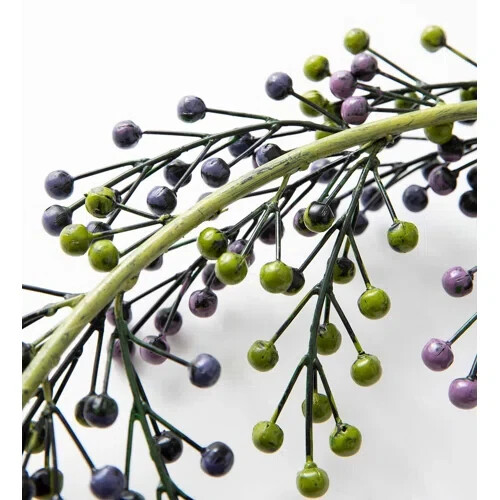 Wind & Weather Metal Floral And Botanical Wall Decor 19.5" Indoor/Outdoor Wreath - Picture 7 of 10