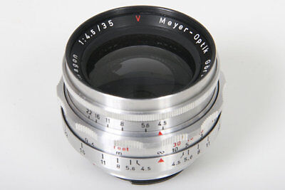 Meyer Optik Primagon 35mm f4.5 lens in Exacta Mount, Gorlitz Meyer Optik Primagon 35mm f4.5 lens in Exacta Mount, Gorlitz