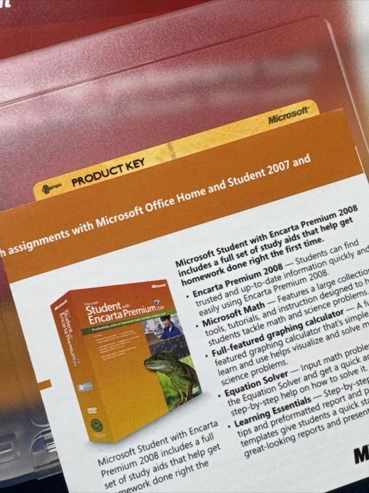 Microsoft Office Home and Student 2007 + Key Word, Excel, Power Point, One Point - Bild 3 von 3