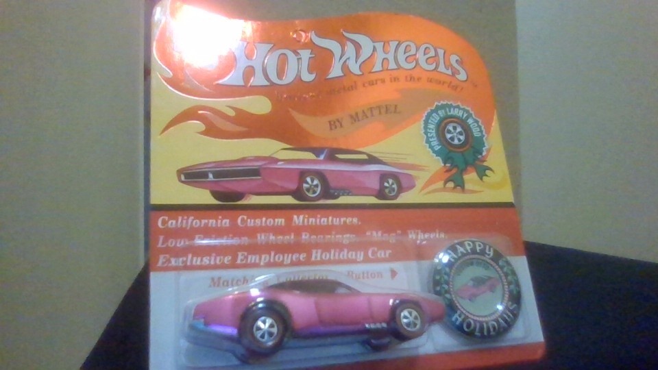 ホットウィール EMPLOYEE HOLIDAY CAR CUSTOM OTTO Hot Wheels 2008 Rare Employee Holiday Car Custom Otto (Pink