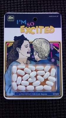 Super Secret Fun Club I M SO EXCITED Pills Figure Saved By The Bell