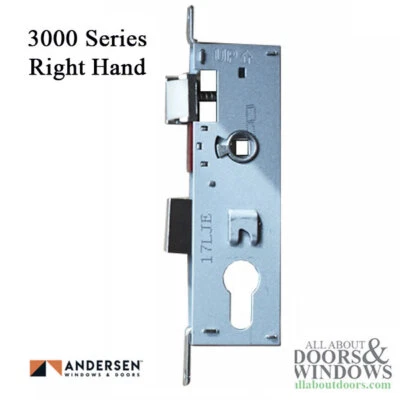 Andersen Storm Door Lock Case Lock Body Only Right Handed 3000 Series Lock