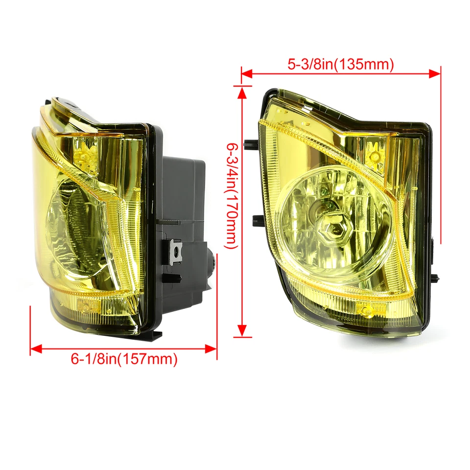 Fit 2006 2007 2008 2009 2010 Lexus IS250 IS350 Bumper Fog Lights Lamps w/Bulbs - Image 2 of 4