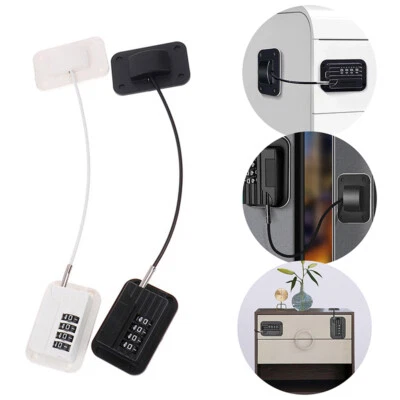 Cerradura con código de seguridad para gabinete refrigerador con contraseña digital protección infantil