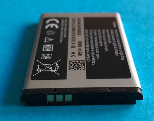 BATTERIE ORIGINALE SAMSUNG OEM 800mAh 2,96Wh AB463446BU BST3108BEC AB043446BE - Photo 3 sur 6