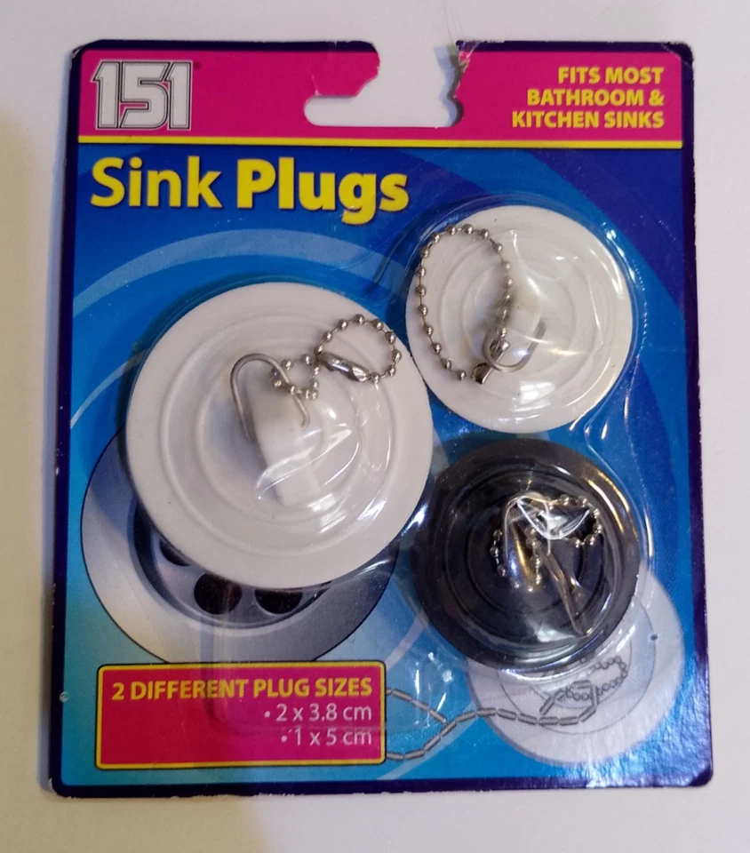 151 "KÜCHENSPÜLE STECKERBECKEN 2"" 1 1/2"" UNIVERSALGUMMI BADEZIMMER SCHRANK 1,5""