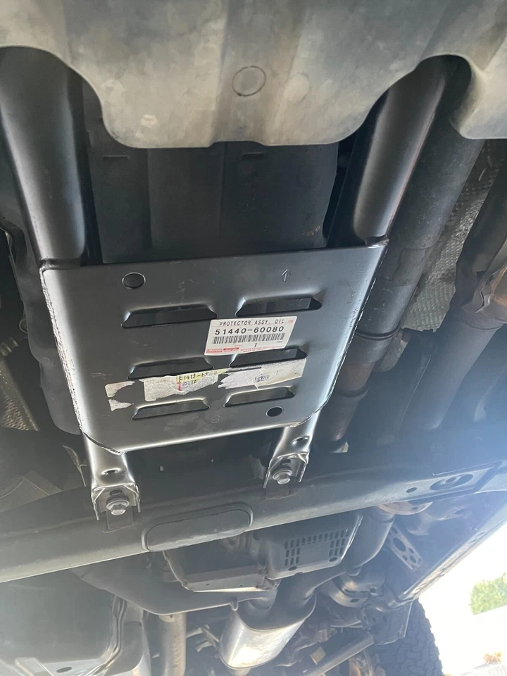 Toyota Genuine Land Cruiser Lexus LX450d LX570 Protector, Oil Pan 51440-60080 - Image 3 of 4