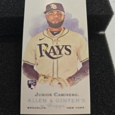 Junior Caminero 2024 Topps Allen & Ginter Rookie Design Variation Mini #RD-5 