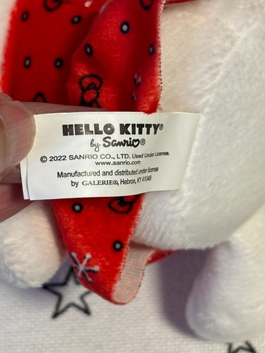 Hello Kitty SanRio 2022 Rosey Cheeked Plush Toy Stuffed Animal 7" (H) x 5" (W) - Picture 11 of 11