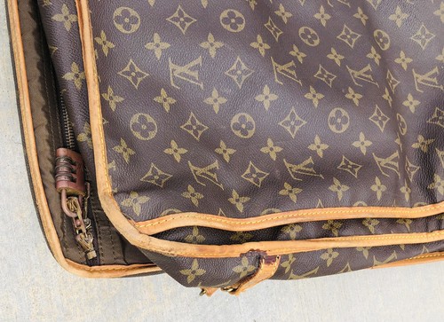Louis Vuitton Folding Hanging Garment Bag Monogram Canvas Travel Luggage Read - Picture 5 of 21