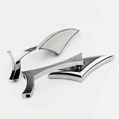 Blade Side Mirrors Motorcycle For Harley Touring Electra Street Glide Road King - Picture 5 of 7