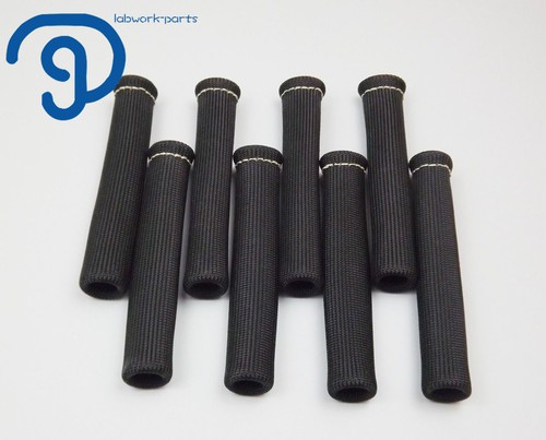 Negro 1200° Bujía Alambre Bota Protectora Escudo Térmico Manga SBC BBC 350 454 - Imagen 6 de 6
