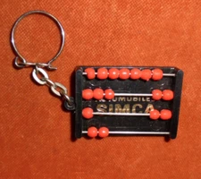 BRAGARD 61 AV. Keychain Alsace Lorraine ST DICIER 52 AUTO SIMCA ( BOULIER )