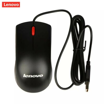 Lenovo M120 USB Wired Mouse 1000dpi Maus Spiel Office PC Mac