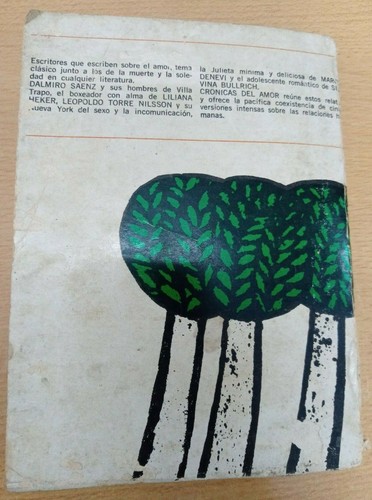 Saenz Heker Nilsson Denevi Bullrich Book Cronicas Del Amor First Edition 1965 - Picture 3 of 4
