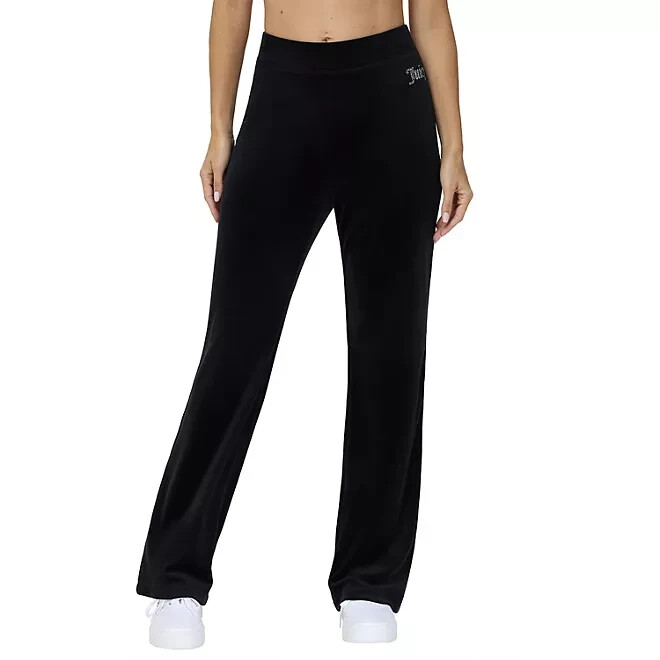 Juicy Couture x Mean Girls Women's Velour Pant Size L Black