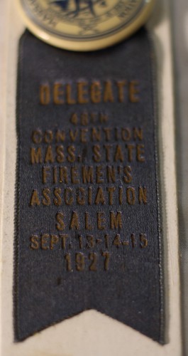Jahrgang 1927 Feuerwehrverein Medaille - Mass. Staat - Salem - Bild 3 von 4