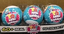 Zuru - TOY SERIES - Mini Brands Lot of 3 Brand New HTF