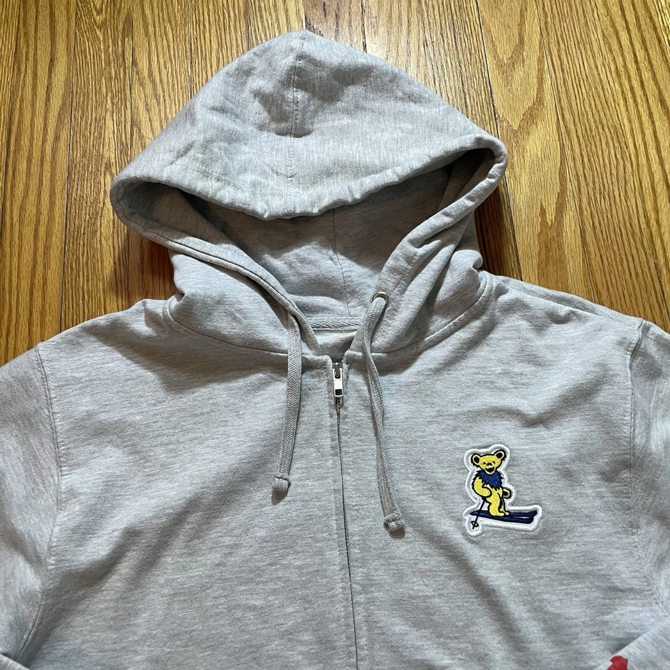 Teton Gravity Research x Grateful Dead SHRED Bears SUDADERA CON CAPUCHA ESQUÍ PEQUEÑA Foto 4 de 4