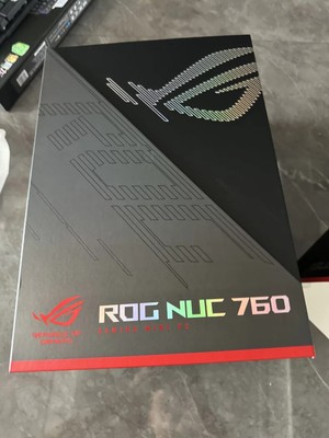 ASUS ROG NUC 760 2024 mini AI gaming desktop computer host U7-155H 512G RTX4060