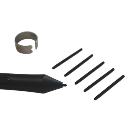 10Pcs Pen Refills Rubber Graphics Tablet Nibs for CTL-471 671 472 672 Ptz-430 - Picture 5 of 7