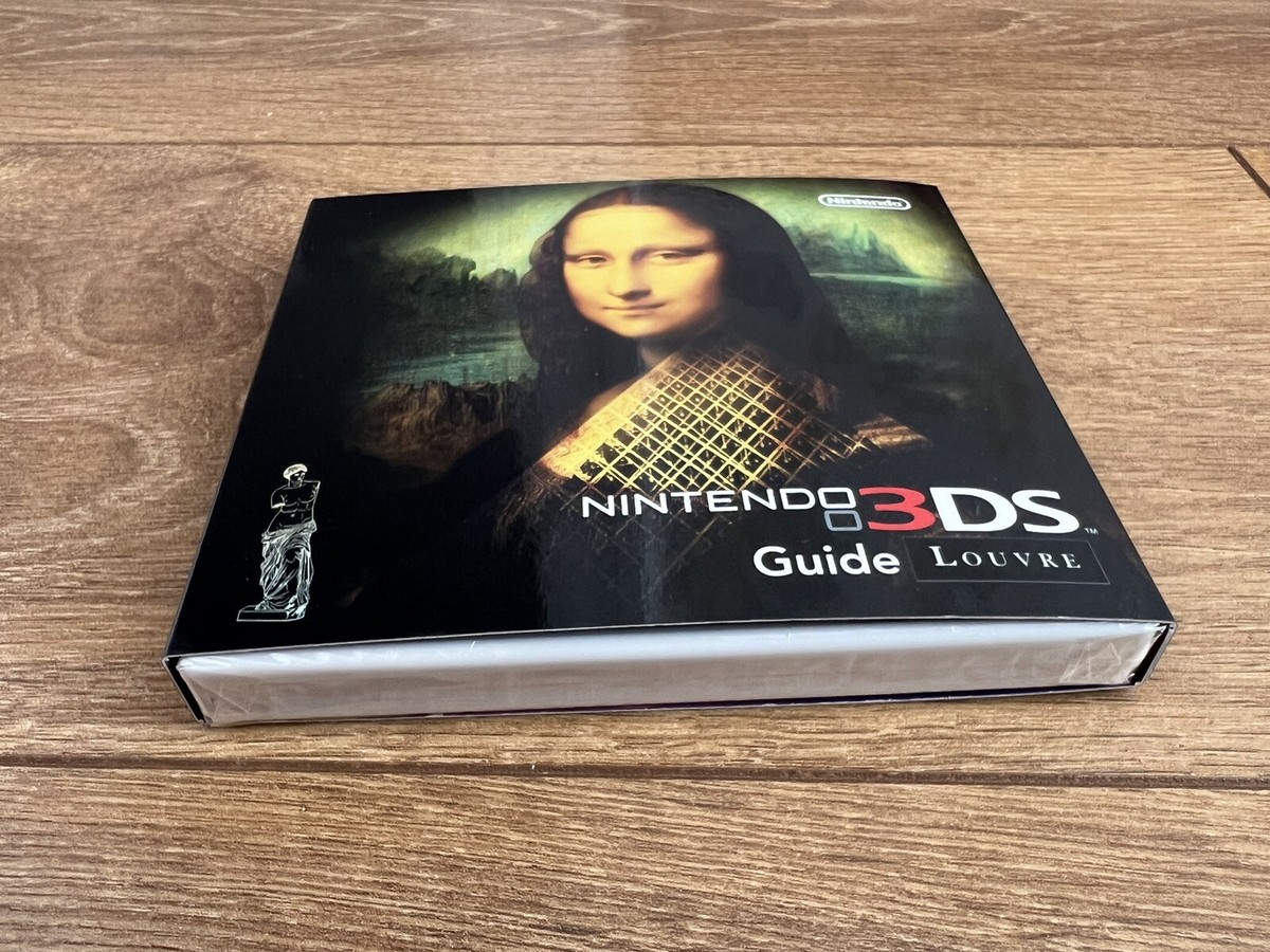 Louvre Nintendo 3DS Game English Guide With Louvre Slipcase. Super