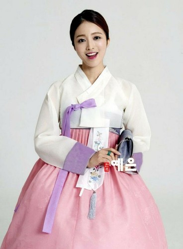 Korean Modern Woman Hanbok High Waist 