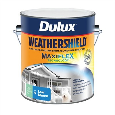 Dulux 2L Deep Low Sheen Weathershield Exterior Paint