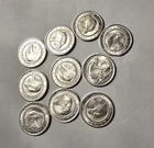 Qty 10 .05 oz Silver Prosepctor Rounds 999 Fine