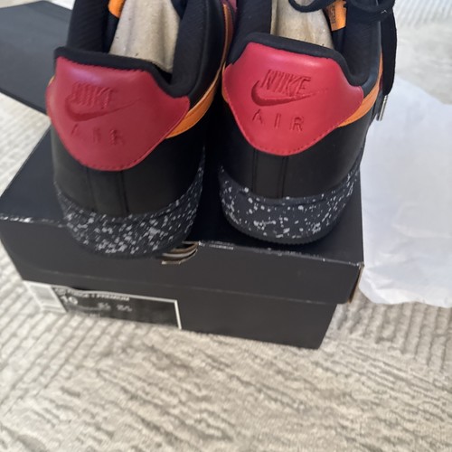 Size 10 - Nike Air Force 1 Premium Red - Picture 4 of 5
