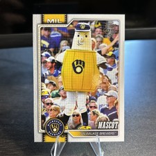 2026 Topps Series 1 Celebration Mascots  MILWAUKEE BREWERS  #M-27