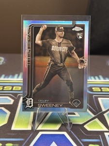 2025 Topps Chrome | Trey Sweeney #6 | Sepia Parallel (RC)